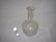 1970 engraved liquor carafe