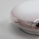 1970s Glass Ceiling Light, Italy