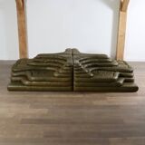 Ubald Klug DS-1025 Terrazza Ensemble de canapés complet pour De Sede Suisse années 1970