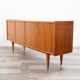 1960s walnut sideboard with bar compartment