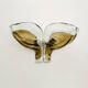 Set of 2 Smoked Glass Wall Lamps by J.T. Kalmar