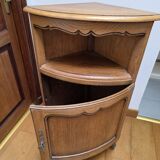 Solid oak corner unit