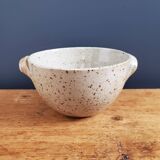 Large signed stoneware bowl