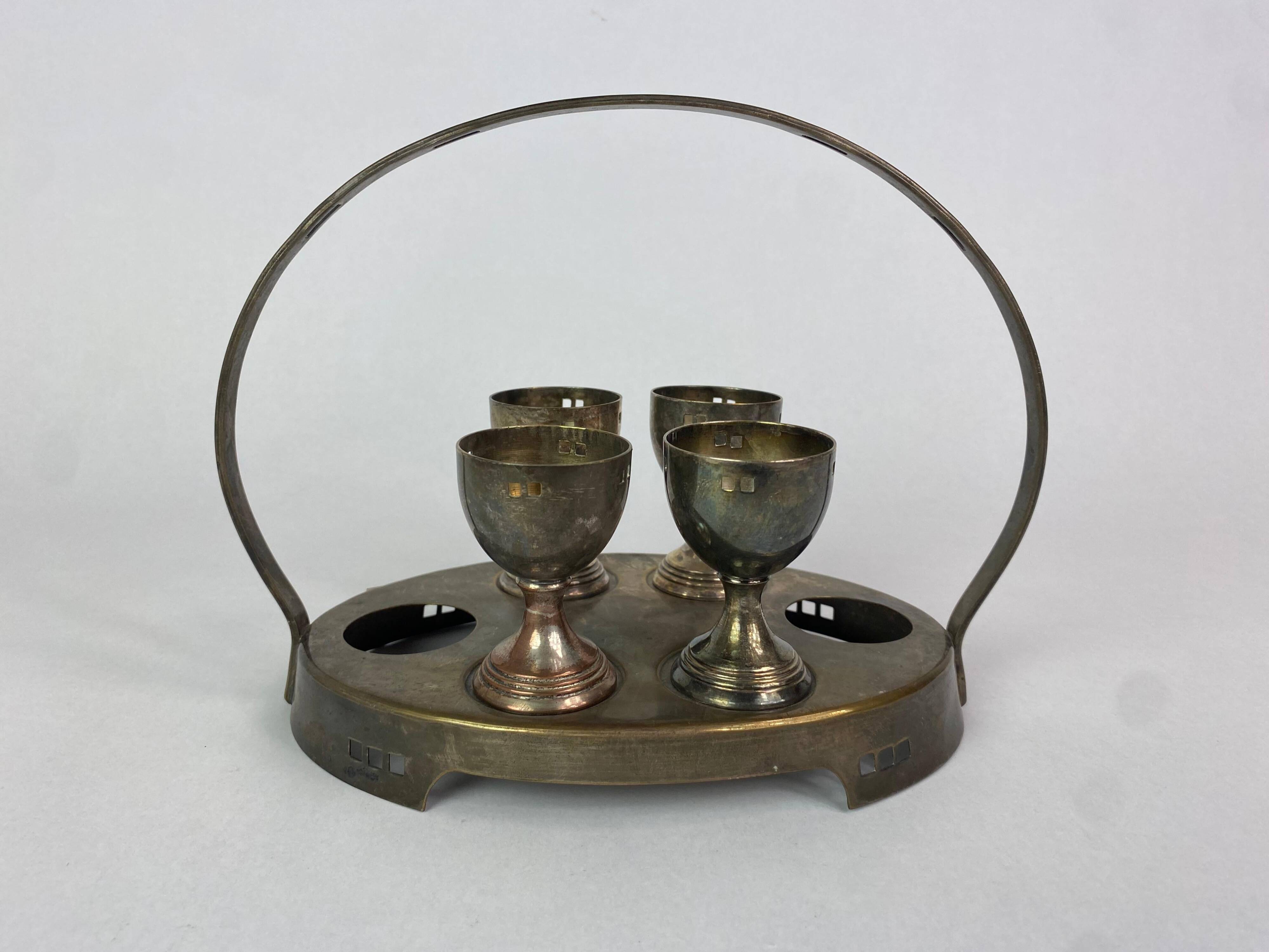Egg cups Secession Hans Ofner/Josef Hoffmann