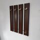 Vintage wall-mounted coat rack