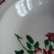 Large round, shallow earthenware dish, sarreguemines, epernay pattern