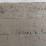 Painting on cardboard signed by Henri Coutant (1868-1935)