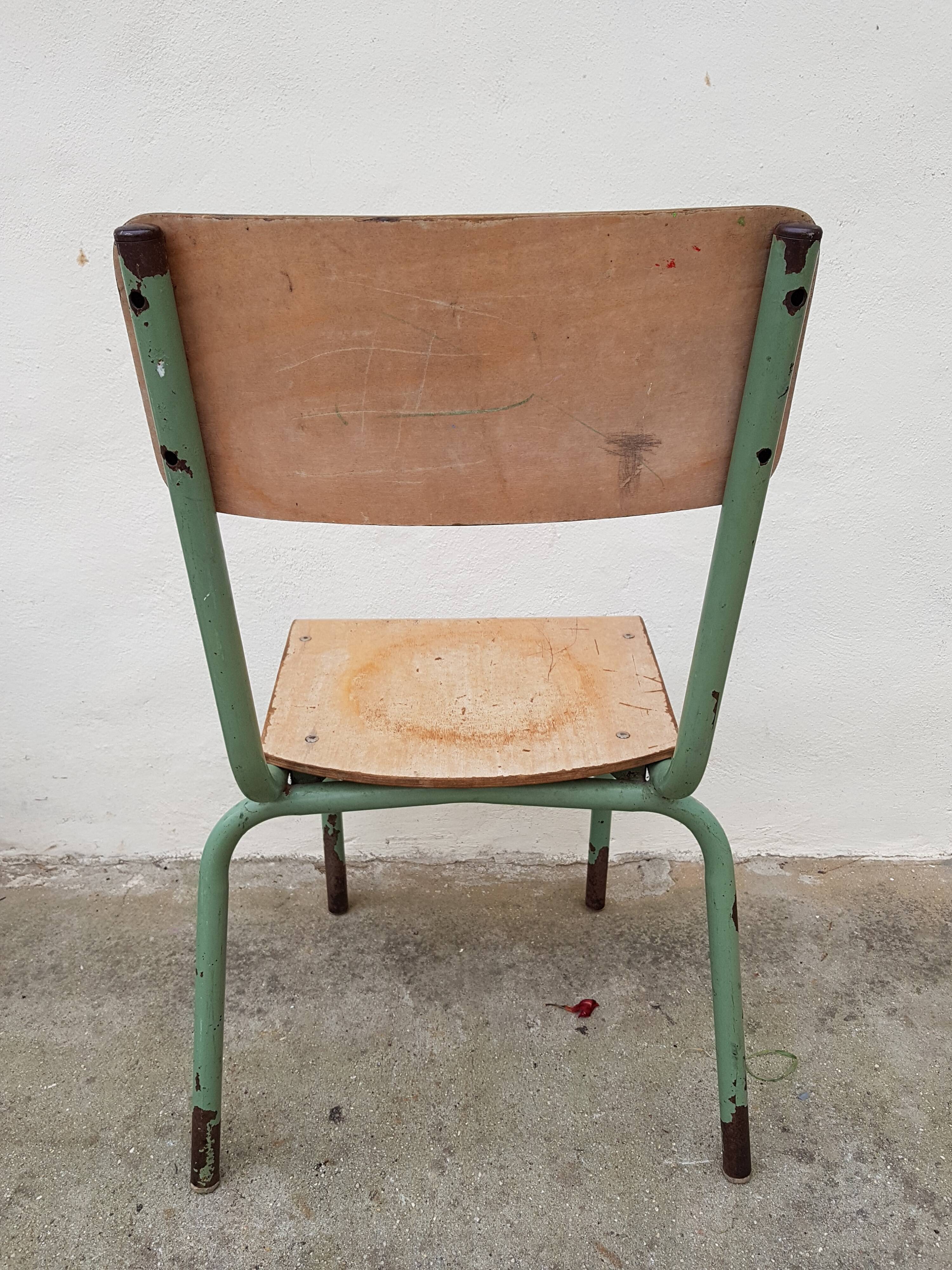 Old adult school Mullca chair