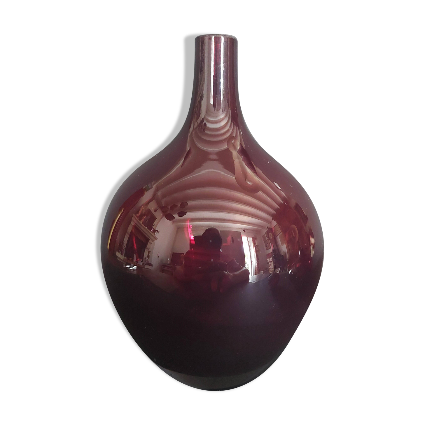 Vintage blown glass vase Ikea Salong Johanna Jelinek