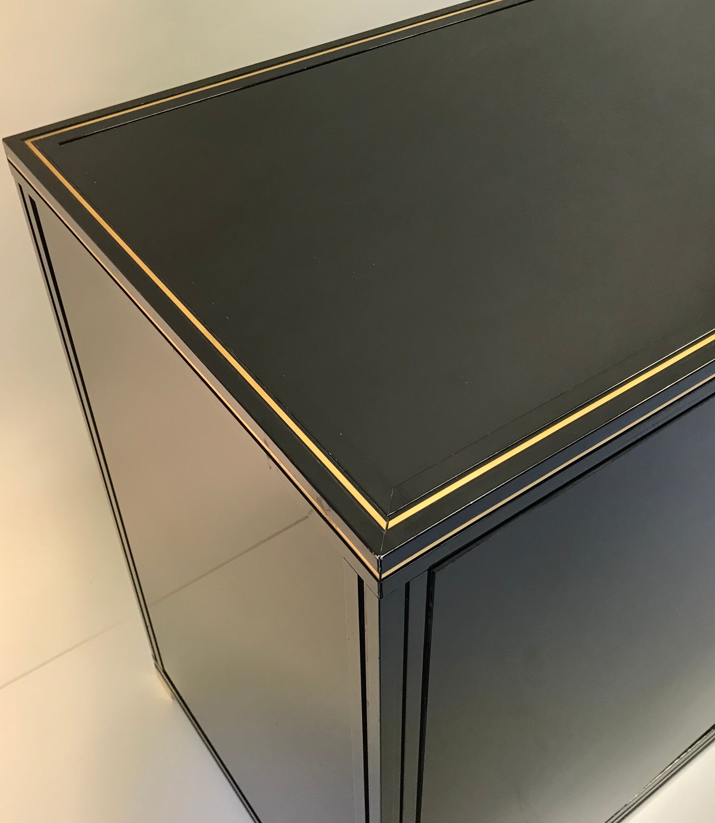 Buffet Pierre vandel 70s-80s black and gold