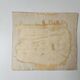Watercolor of a liner at sea signed taboureau georges known as sandy-hook (1879-1960)