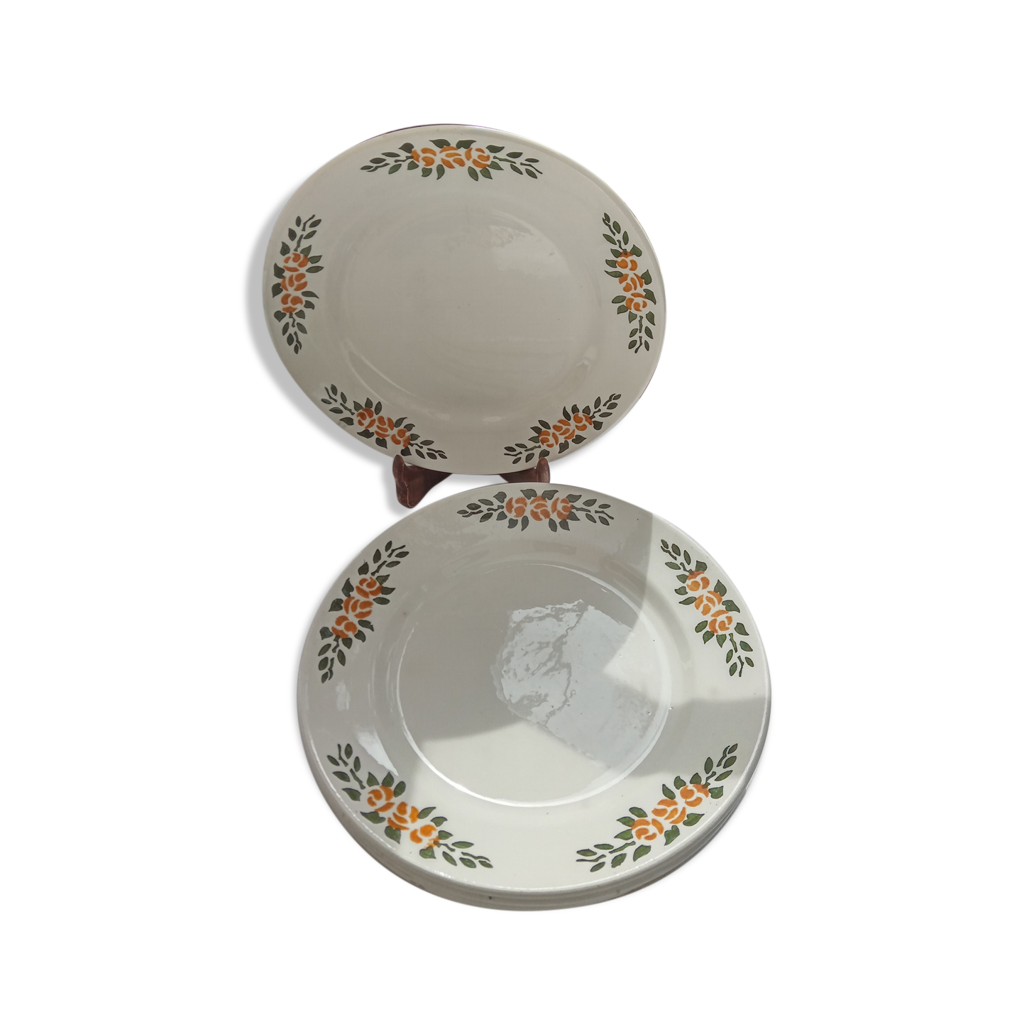 8 flat plates Denise