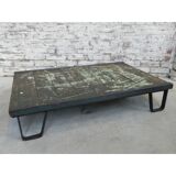 Industrial coffee table