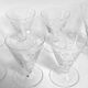 50s water glass set + 8 wine glasses