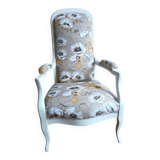 Fauteuil voltaire relooké