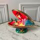 Ceramic table lamp vallauris model "moule" 70s