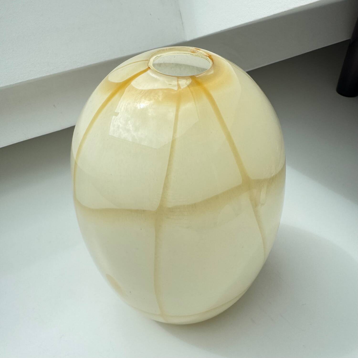 Italian vintage glass vase