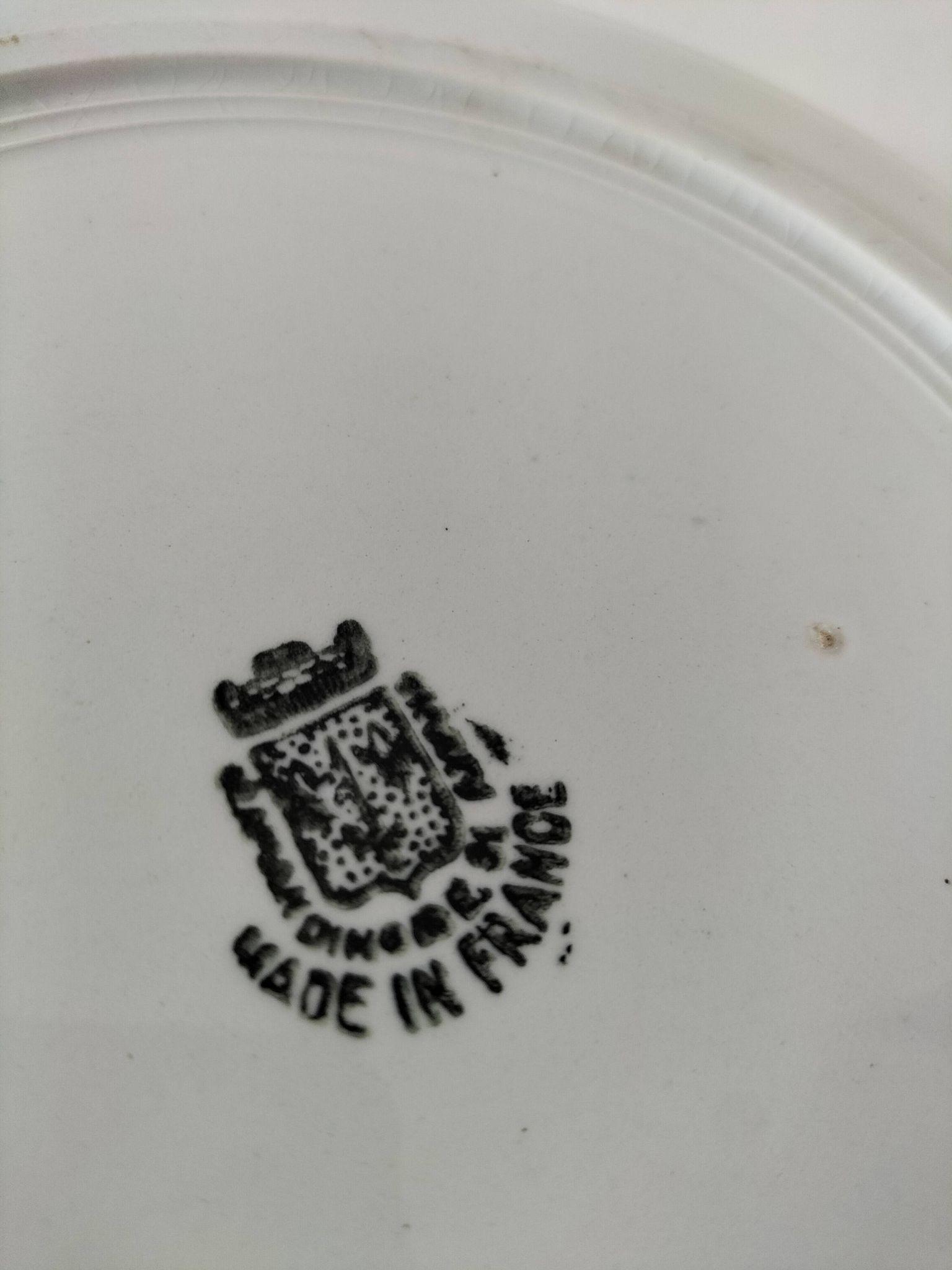 Plat creux Saint Amandinoise modèle 6502