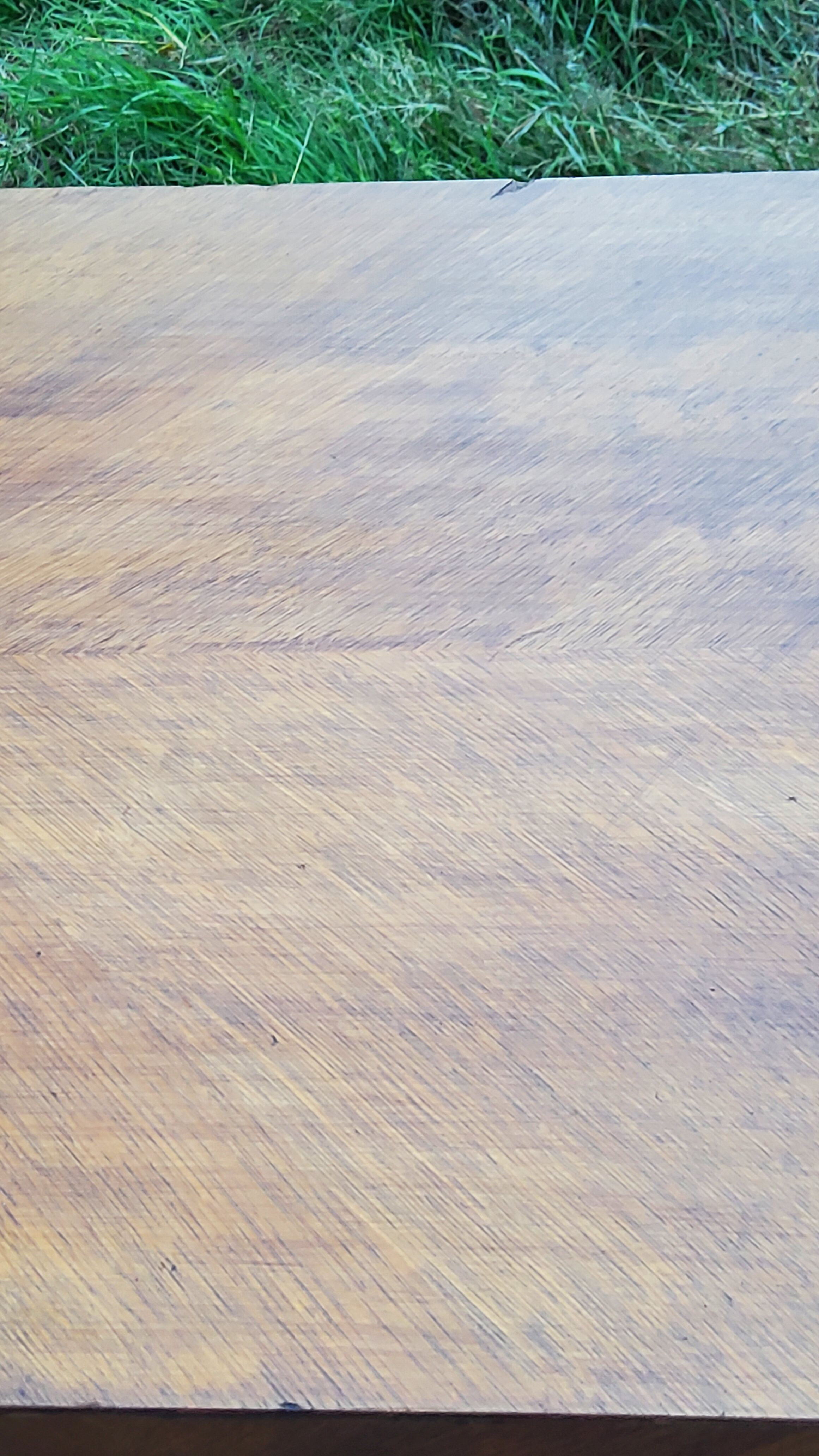 Vintage gold oak row feet compass from the 50s