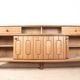 Large sideboard in Oak and Danikowski ceramics, Guillerme and Chambron.