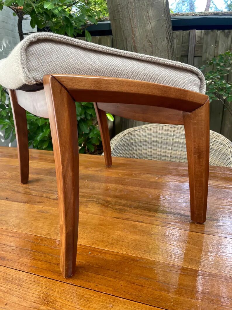 Farstrup Mobler Danish Foot Stool Ottoman Pouffe