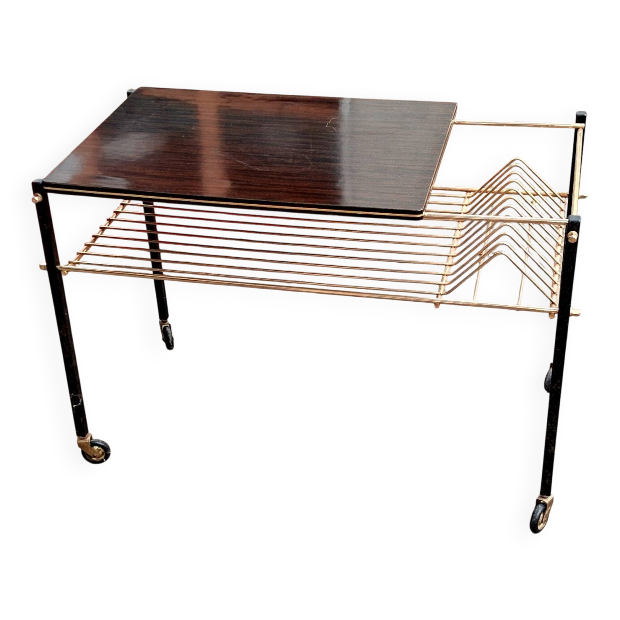 Vintage seventies Hi-Fi chain table or console