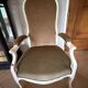 Pair of Voltaire armchairs "large violin model" – Maison Liberprey (1986)