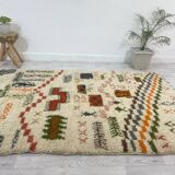 Handmade wool Berber rug 250 X 150 CM