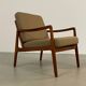Fauteuils danois en teck par Ole Wanscher années 1960 MidCentury