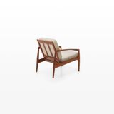 Model 121 Paper knife easy chair by Kai Kristiansen for Magnus Olesen, Denm