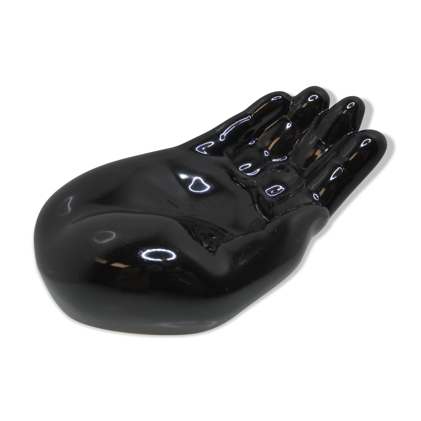 Trinket bowl hand ceramic vintage