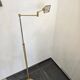 Italian articulated brass reading lamp – Tagliabue & Portonaro – 1980s-1990s