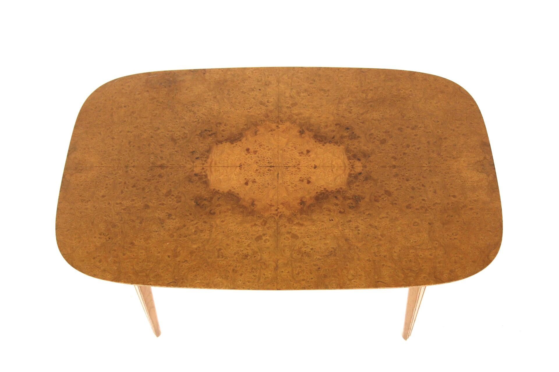 Coffee table in elm, Swedish Modern, Sweden, 1930.