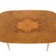 Coffee table in elm, Swedish Modern, Sweden, 1930.