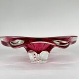 Art Glass Bowl by Josef Hospodka for Chribska Glassworks, 1960's