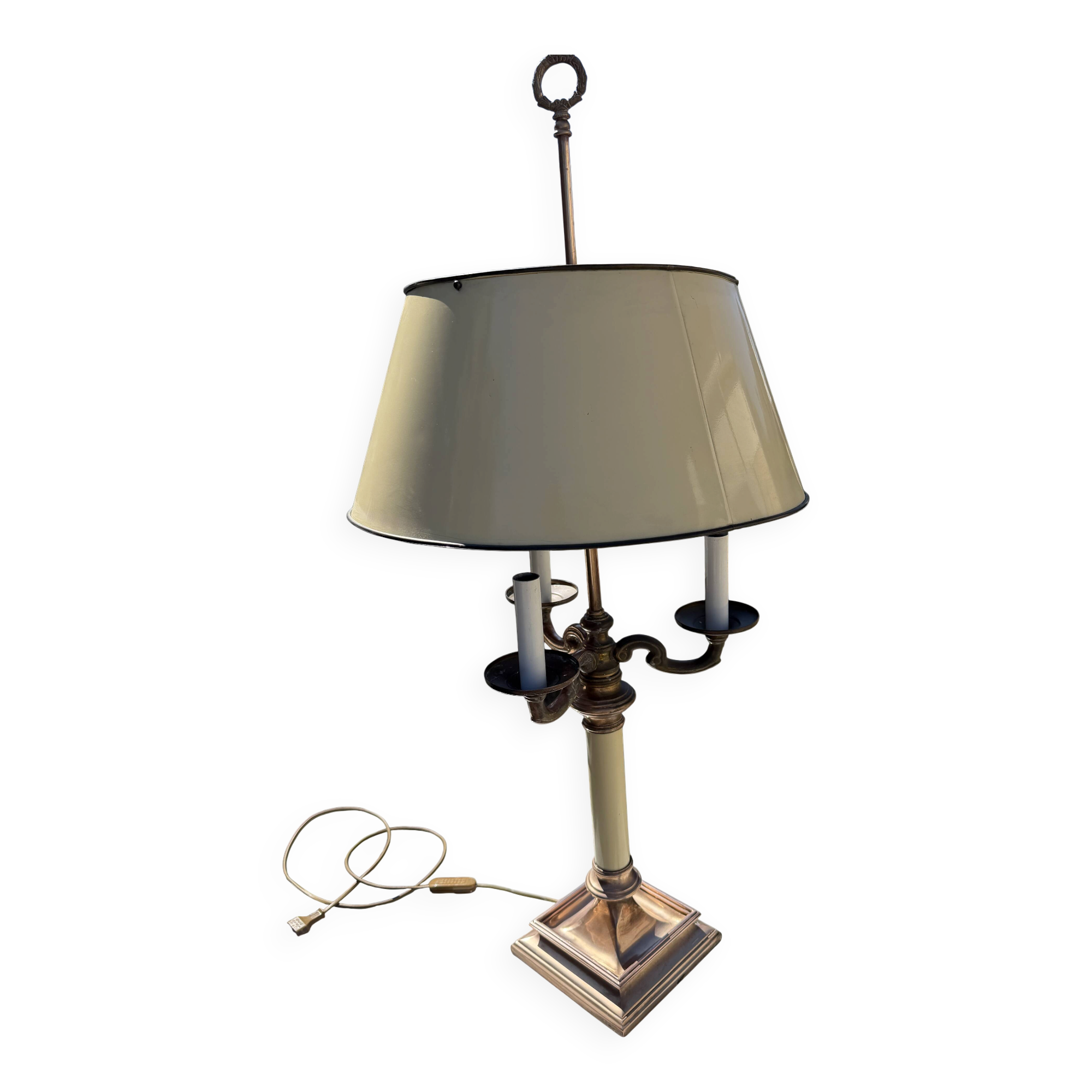 Empire style bouillotte lamp "Roche Bobois"