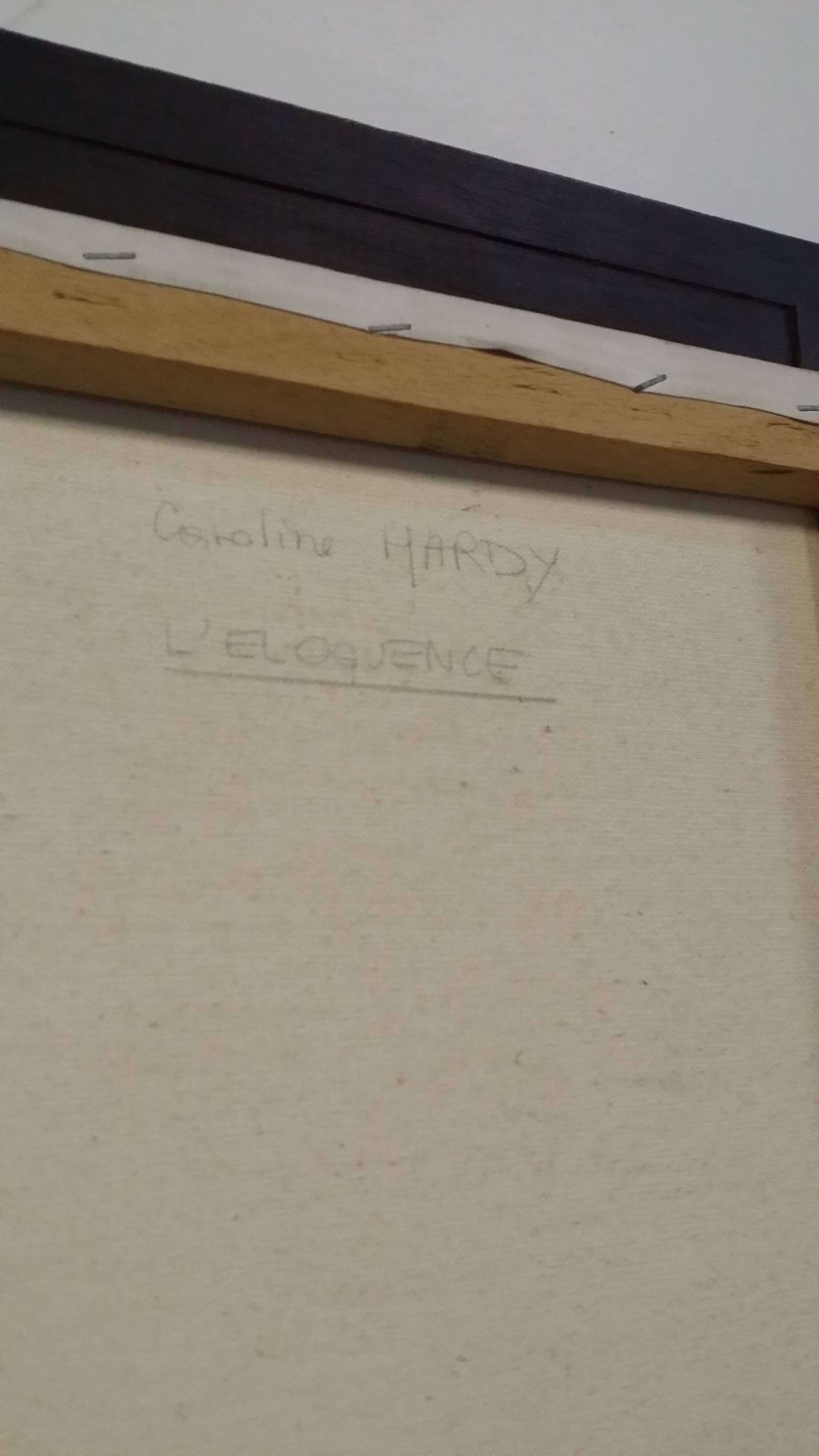 Oil on canvas caroline hardy