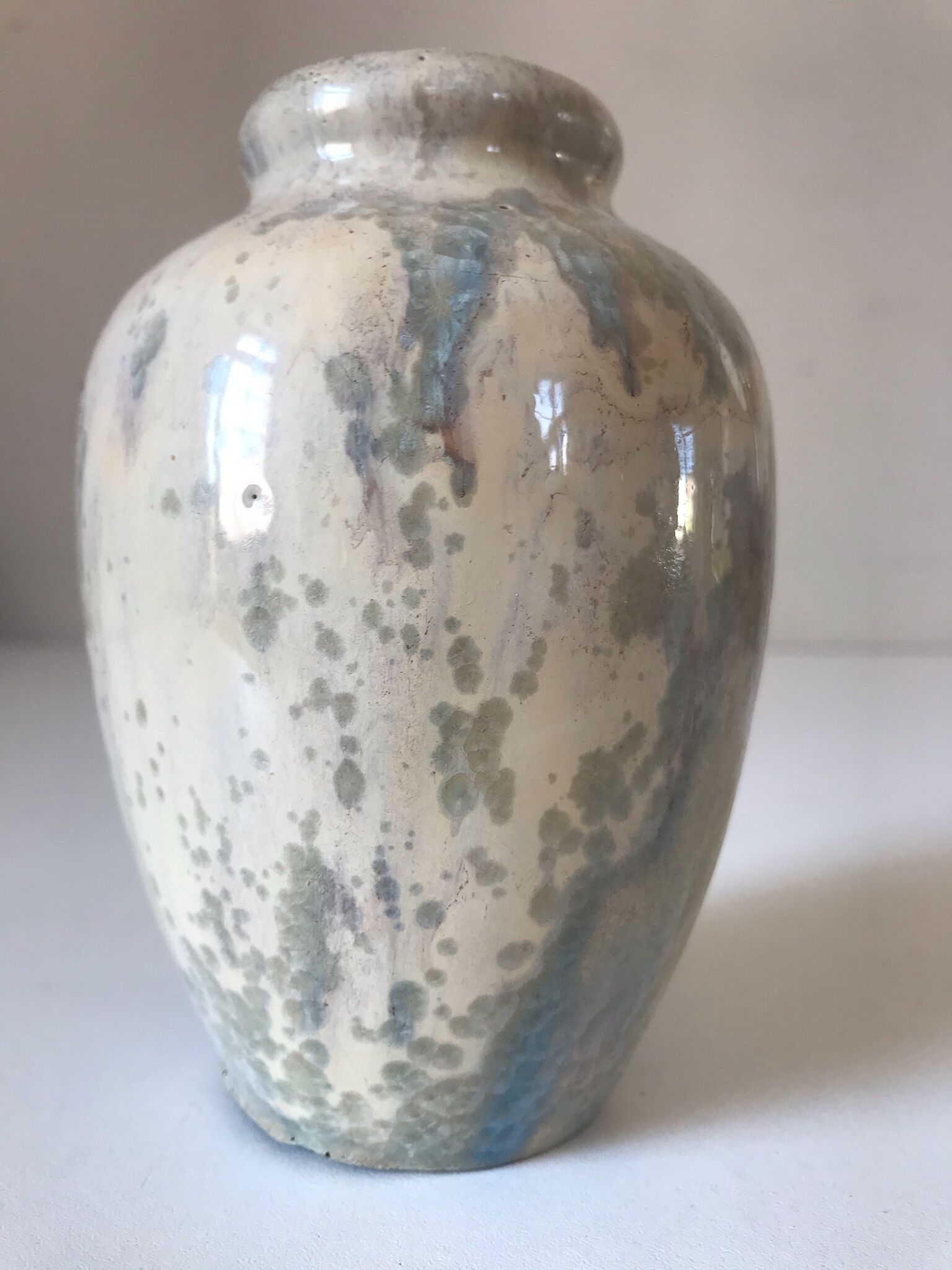 Ceramic vase mougin nancy art deco