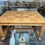 Table from the 1940s in light oak