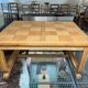 Table from the 1940s in light oak