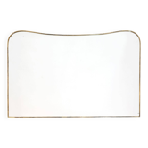 Very large Italian mirror from the 1950s, 118x78 cm.