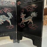 Coromandel lacquered Chinese screen with 6 panels