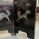 Coromandel lacquered Chinese screen with 6 panels