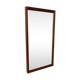 Vintage Mid-Century Scandinavian Rectangular Teak Mirror, 1950s