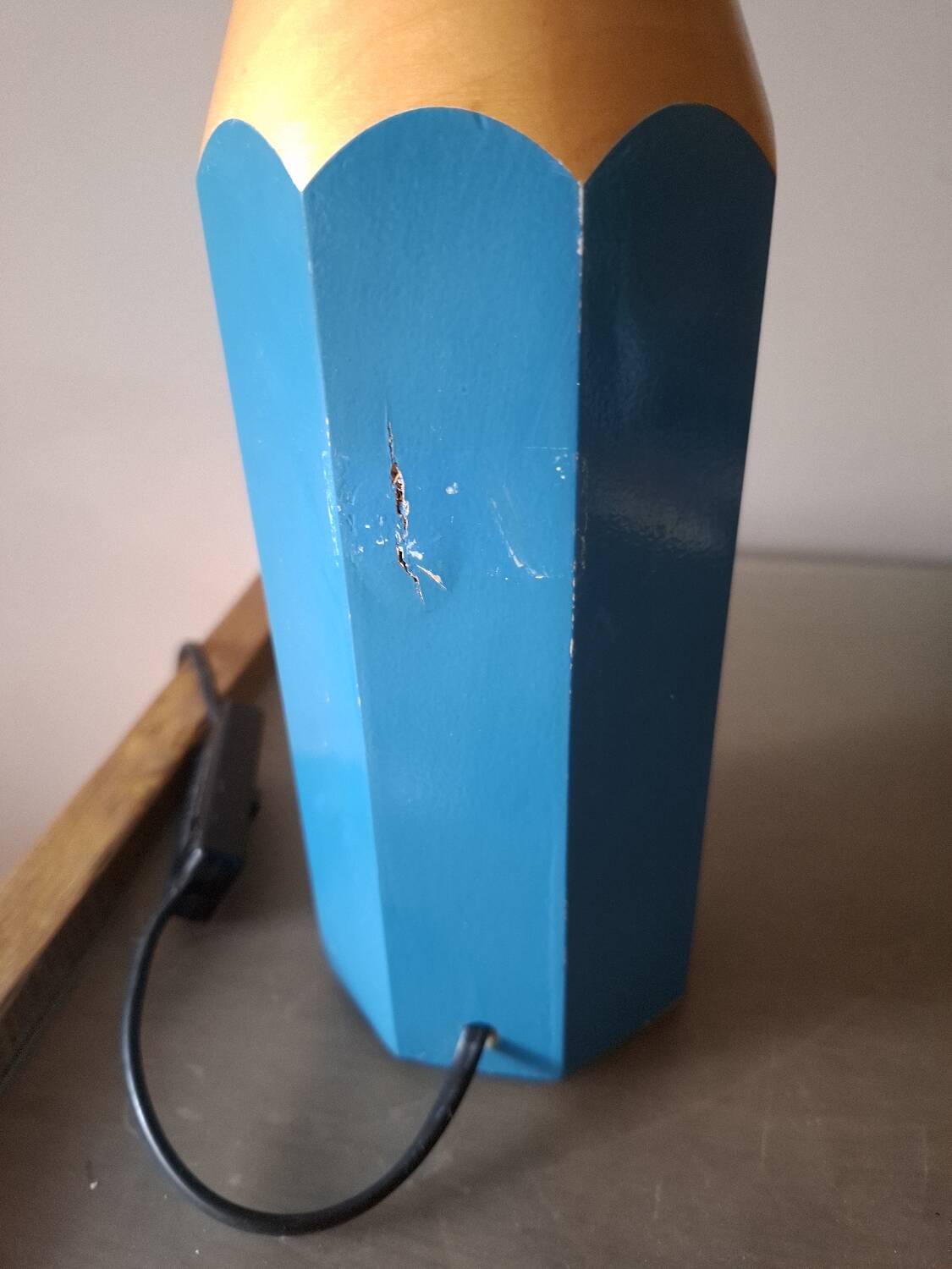 Vintage 80'S pencil lamp