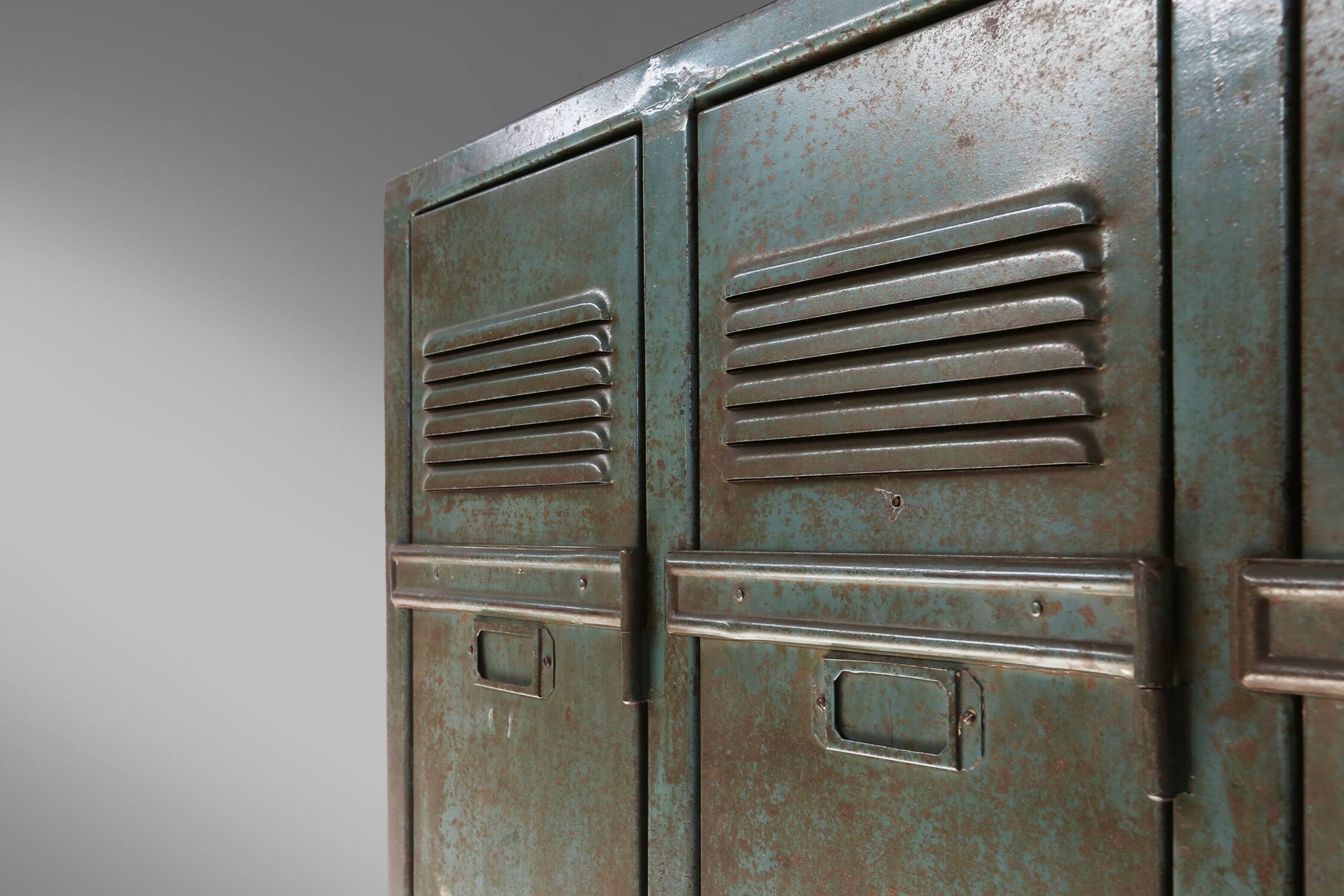 Antique industrial storage locker 1910