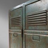 Antique industrial storage locker 1910