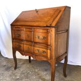 Louis XV donkey back desk in oak