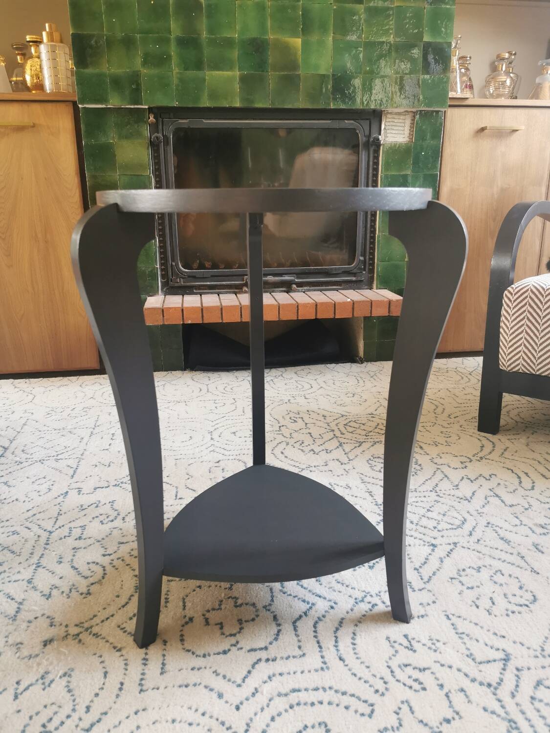 Renovated art deco pedestal table
