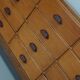 Antique British Maple & Oak Haberdashery Cabinet or Shop Counter, 1920/30s